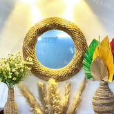 Water Hyacinth Mirror 1